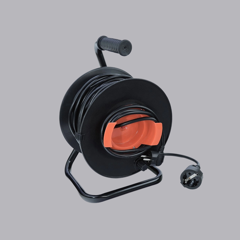 G43R-50 Cable de extensión tipo alemán Carrete de cable de 50 m