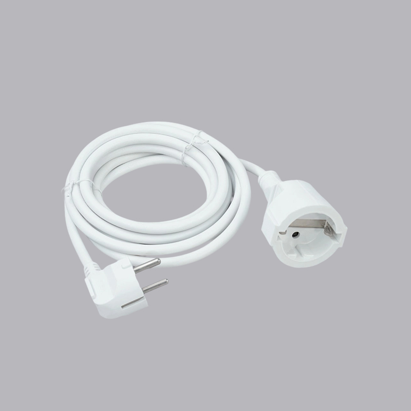 Cable de extensión de enchufe en ángulo recto tipo alemán G2-5C